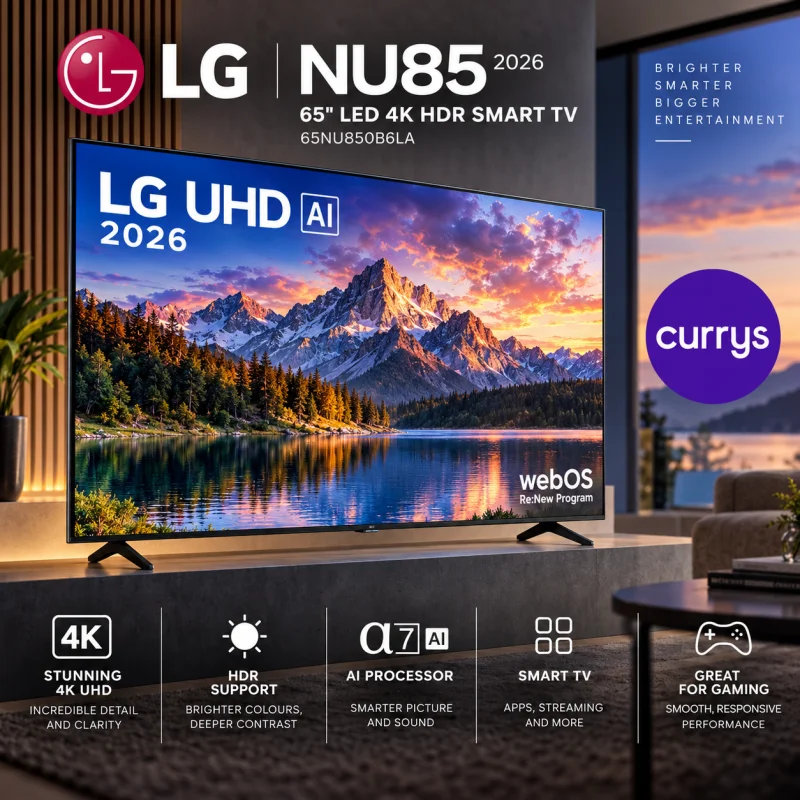 LG NU85 65" LED 4K HDR Smart TV 2026 - 65NU850B6LA #1
