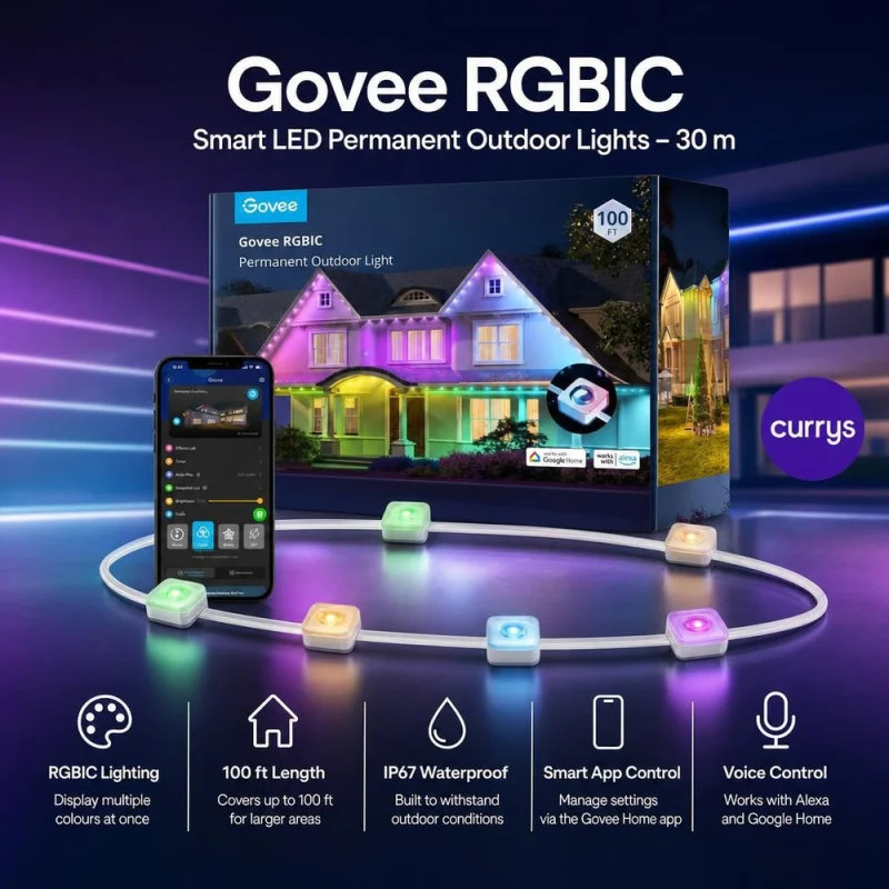 GOVEE RGBIC Smart LED Permanent Outdoor Lights - 30 m #2