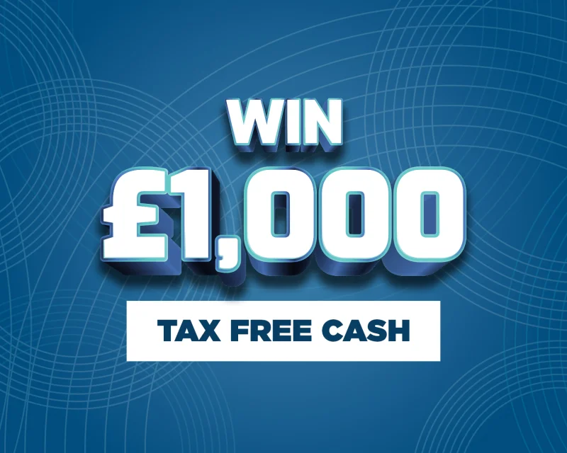 Win £1,000 Tax Free Cash #37!