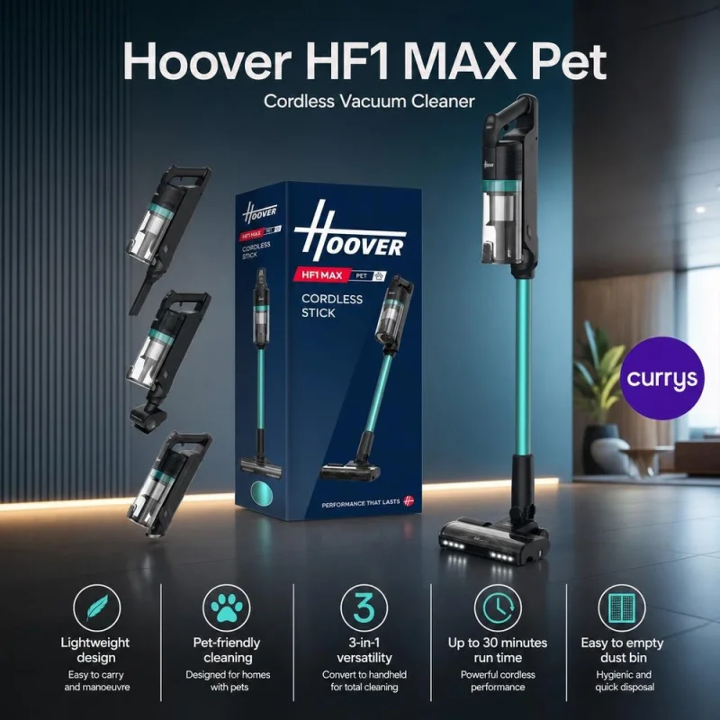 HOOVER HF1 MAX Pet Cordless Vacuum Cleaner #2