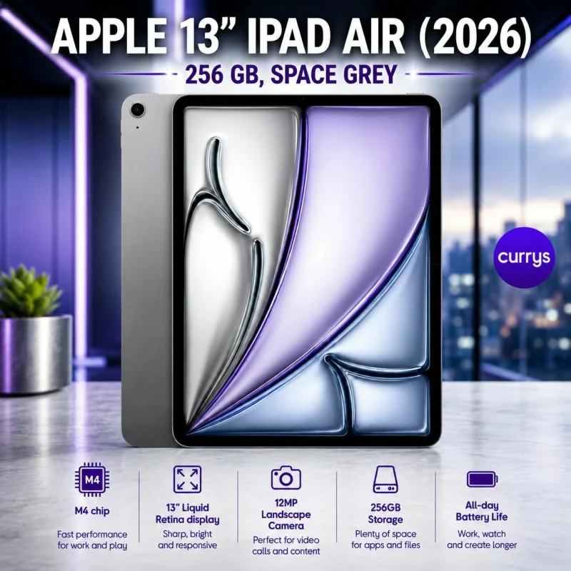 APPLE 13" IPAD AIR M4 (2026) 256GB 13" LIQUID RETINA DISPLAY #22