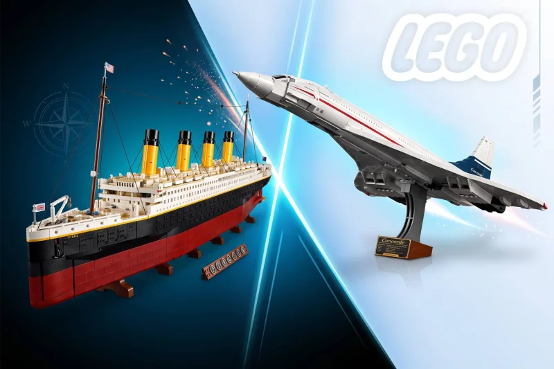 Win this LEGO Titanic and Concorde Bundle