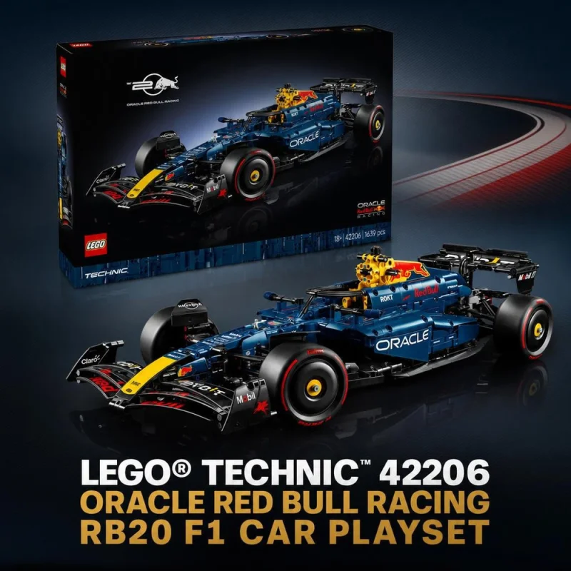 LEGO® TECHNIC™ 42206 ORACLE RED BULL RACING RB20 F1 CAR PLAYSET #1