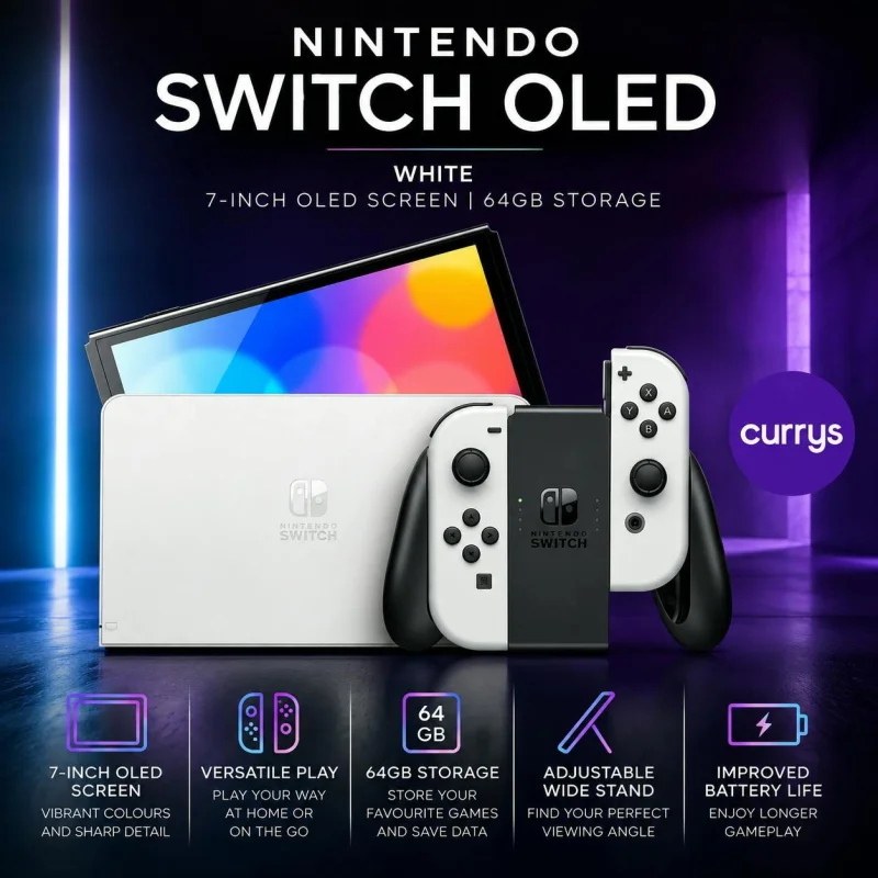 NINTENDO SWITCH OLED - WHITE #12