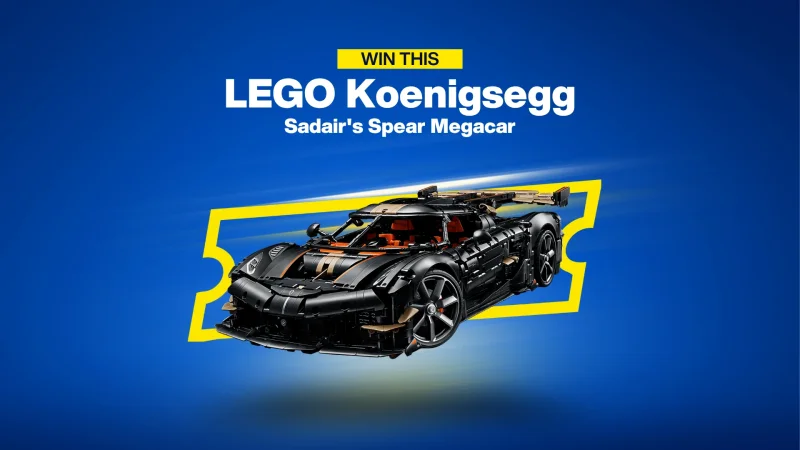 Lego Koenigsegg Sadair's Spear Megacar