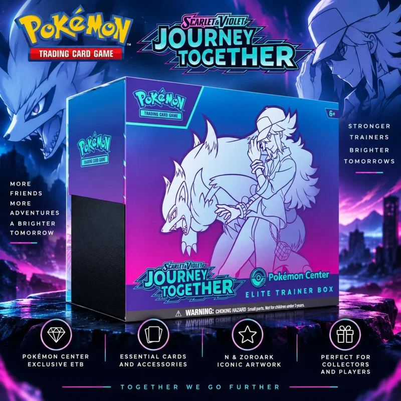 NEW POKÉMON CENTER TCG: SCARLET & VIOLET-JOURNEY TOGETHER ETB #4