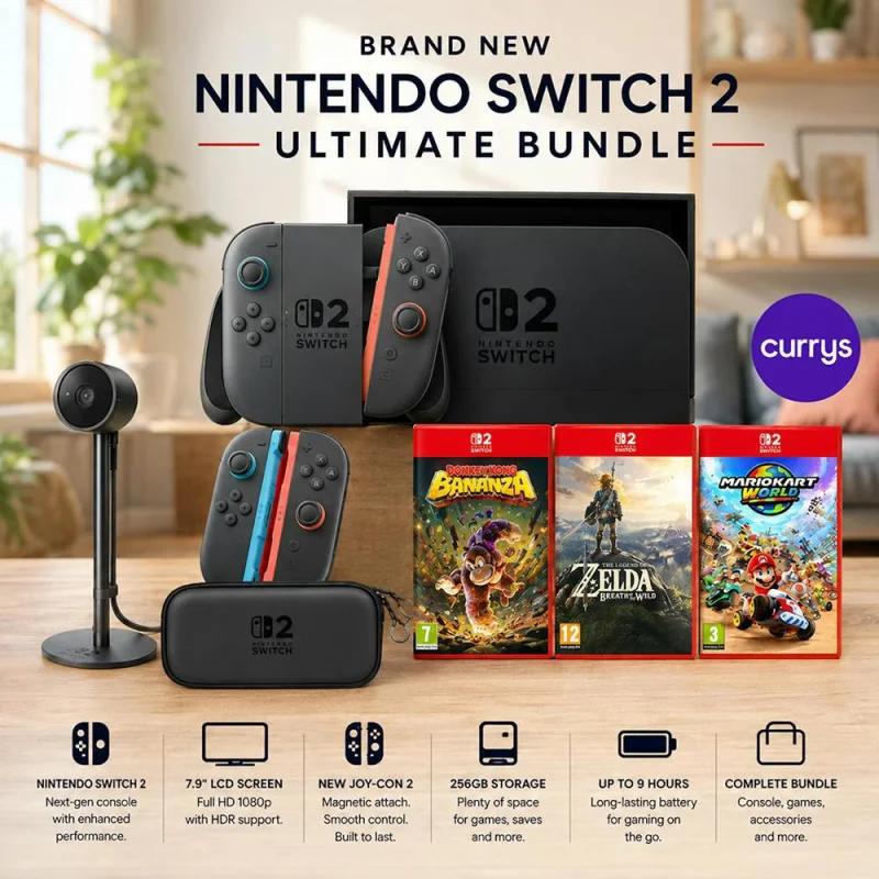 ULTIMATE NINTENDO SWITCH 2 BUNDLE #21