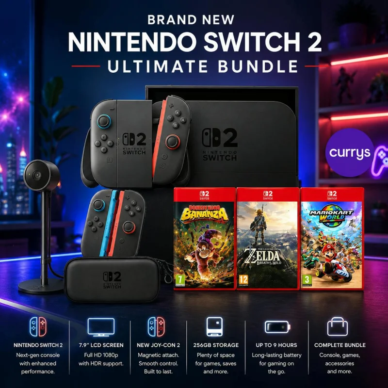 BRAND NEW NINTENDO SWITCH 2 ULTIMATE BUNDLE #22