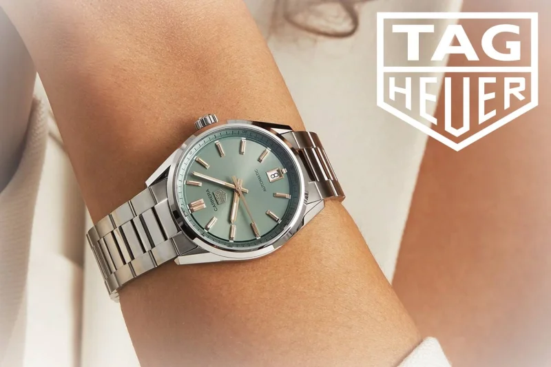 Win this TAG Heuer Carrera Date 36mm Green Dial Automatic Ladies Watch