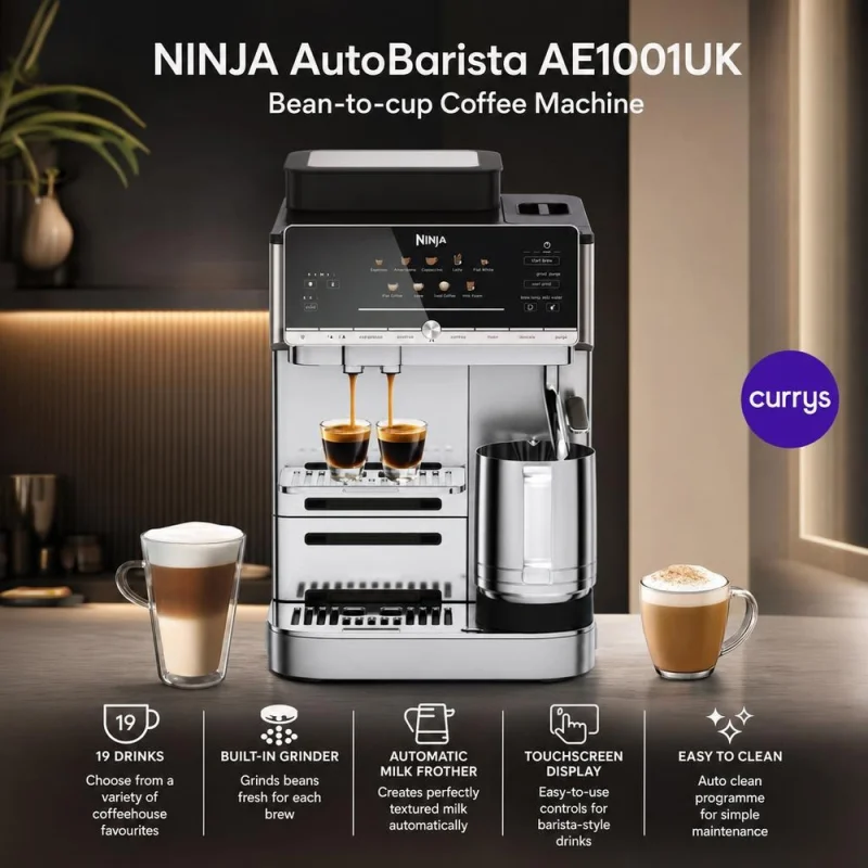 NINJA AutoBarista AE1001UK Bean-to-cup Coffee Machine #2