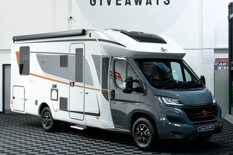 Win this Burstner Lyseo IT 744 Harmony & £5,000 or £55,000 Tax Free