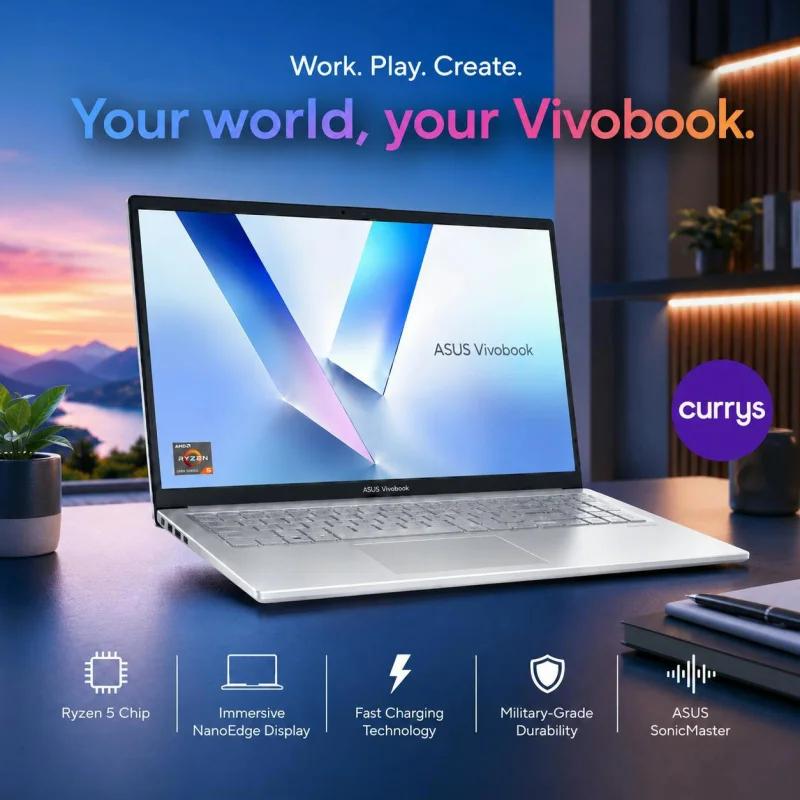 ASUS VIVOBOOK 14 INTEL CORE 5 LAPTOP #22
