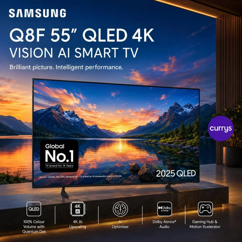 SAMSUNG Q8F 55" QLED 4K VISION AI SMART TV #22