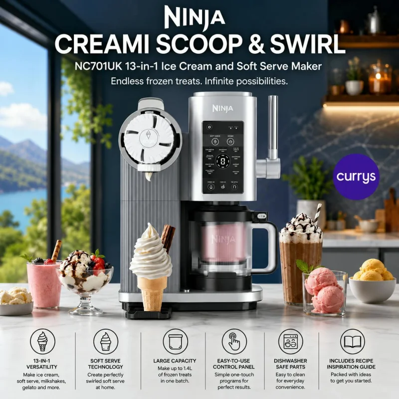 NINJA CREAMI SCOOP & SWIRL 13-IN-1 #22