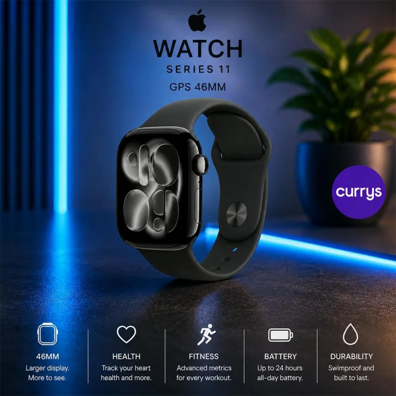 APPLE WATCH SERIES 11 46MM JET BLACK #22
