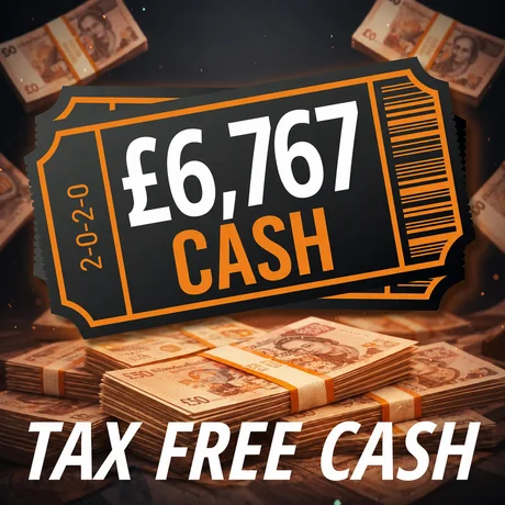 £6,767 cash 6th Oct 26