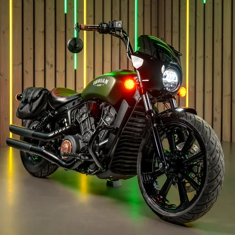 2024 INDIAN SCOUT BOBBER WITH VANCE & HINES