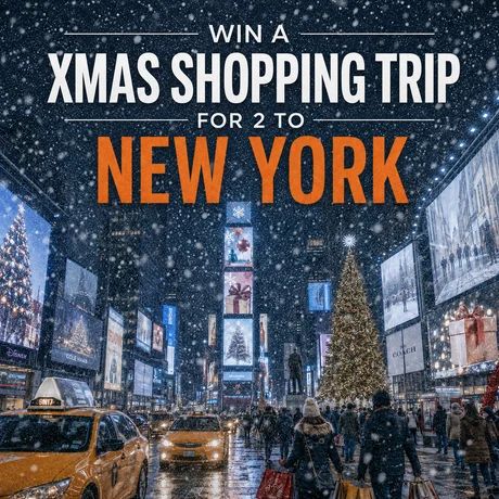 5 Night Christmas New York Shopping Holiday + £2,000 Spending Money