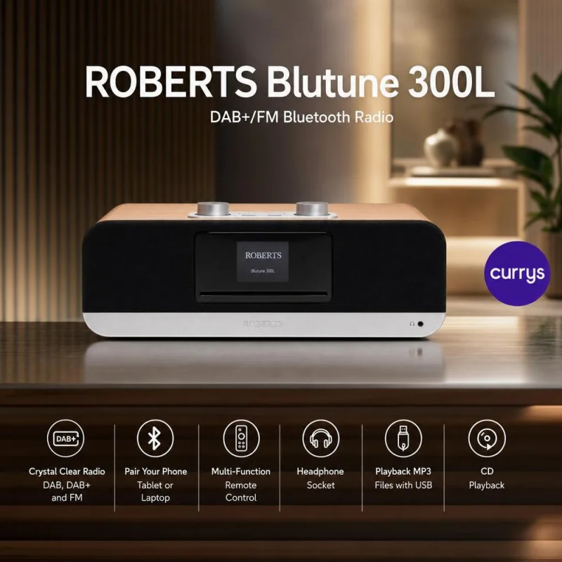 ROBERTS Blutune 300L DAB+/FM Bluetooth Radio #2