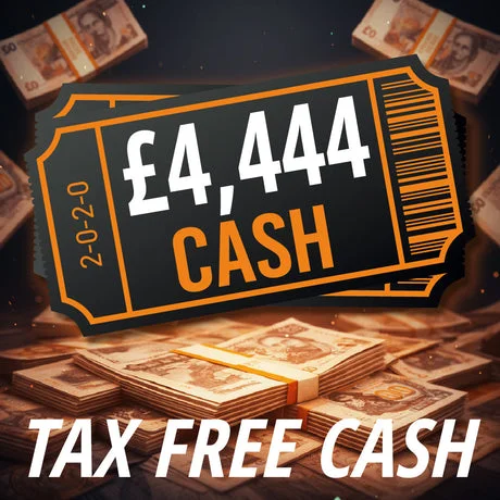 £4,444 cash 9th Oct 26