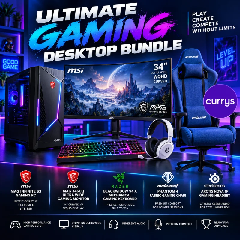 ULTIMATE GAMING DESKTOP BUNDLE #1