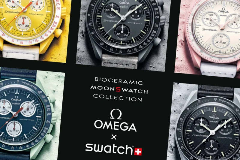 Win this 2 x Swatch Omega MoonSwatch - Only 949 Entries
