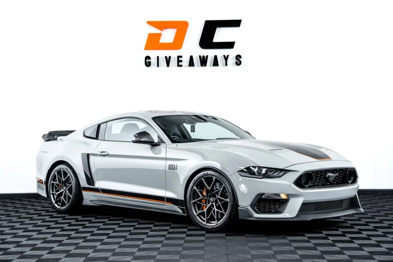 Win this Mach 1 Ford Mustang & £3,000 or £34,000 Tax Free