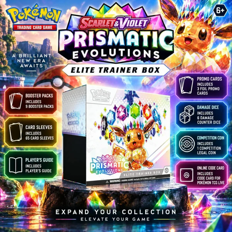 POKEMON TCG: PRISMATIC EVOLUTIONS - ELITE TRAINER BOX #31
